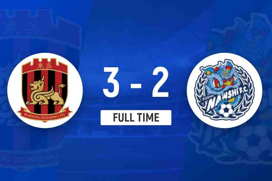 中甲-苏州东吴3-2送佛山南狮17轮不胜 邰剑锋绝杀米尔扎提双响