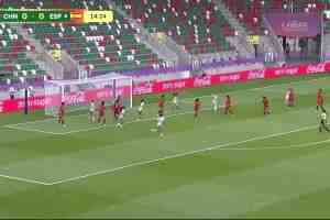 小组第三出线!中国U20女足1-3西班牙U20女足 黄嘉欣破门后伤退
