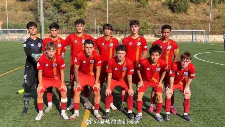博主:黄子杰将代表欧罗巴U19A队参加新赛季西班牙U19二级联赛